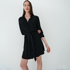 Mohito - Mini šaty s vysokým podílem viskózy - Černý