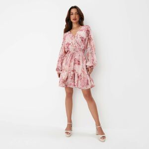 Mohito - Květinové mini šaty - Růžová