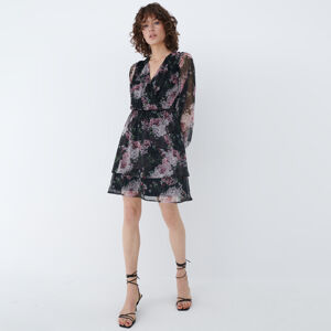 Mohito - Šifonové květované šaty - Vícebarevná