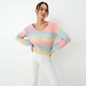 Mohito - Pruhovaný svetr - Vícebarevná
