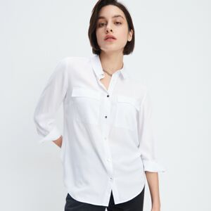 Mohito - Klasická viskózová košile - Bílá