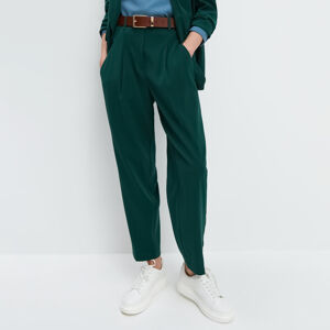 Mohito - Kalhoty s vysokým pasem - Khaki