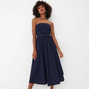 Mohito - Šaty s rozšířenou sukní - Modrá