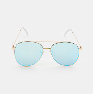 Mohito - Barevné sluneční brýle - Modrá