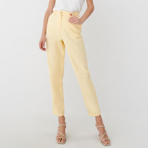 Mohito - Kalhoty slouchy - Žlutá