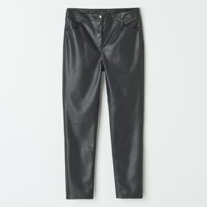 Mohito - Koženkové kalhoty - Černý