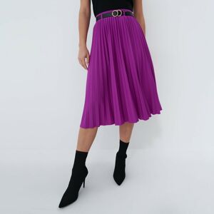 Mohito - Skládaná sukně midi - Fialová