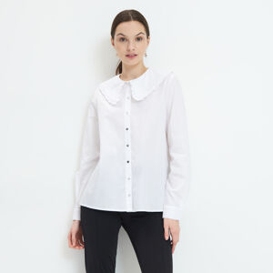 Mohito - Košile s ozdobným límcem - Bílá