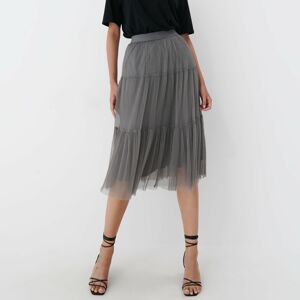 Mohito - Rozšířená sukně - Světle šedá