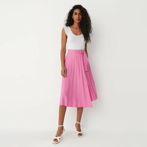 Mohito - Plisovaná midi sukně - Růžová