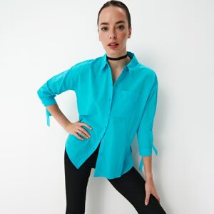 Mohito - Košile s vysokým podílem bavlny - Modrá