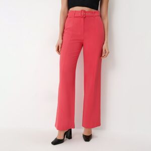 Mohito - Kalhoty s rovnými nohavicemi - Růžová