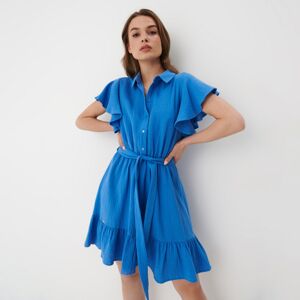 Mohito - Košilové šaty - Modrá