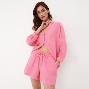 Mohito - Bavlněné šortky - Růžová