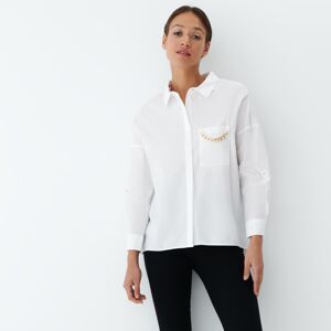 Mohito - Bavlněná košile - Bílá