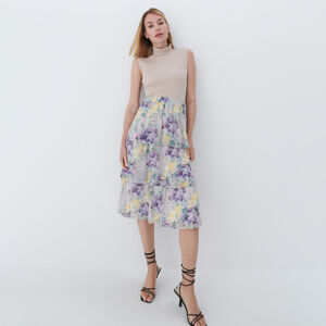Mohito - Květovaná sukně - Vícebarevná