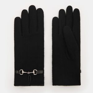 Mohito - Vlněné rukavice s aplikacemi - Černý