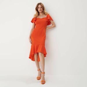 Mohito - Šaty s volánem - Oranžová