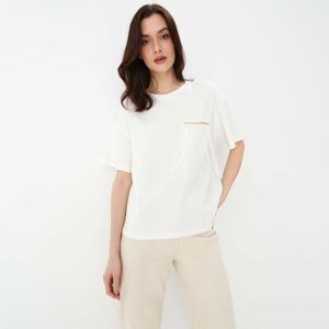 Mohito - Bavlněné tričko - Bílá