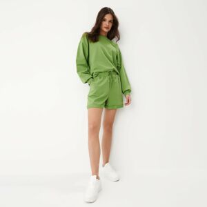 Mohito - Bavlněné šortky - Zelená