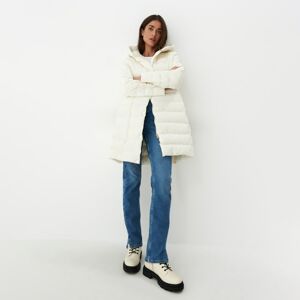 Mohito - Kabát s kapucí - Bílá