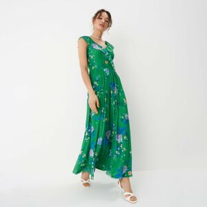 Mohito - Květované maxi šaty - Zelená