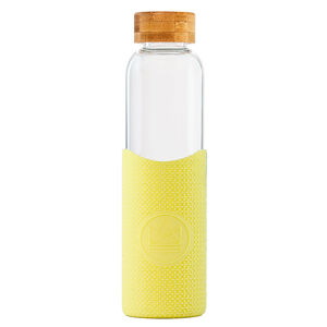 Neon Kactus, skleněná láhev, 550 ml, žlutá, GB06