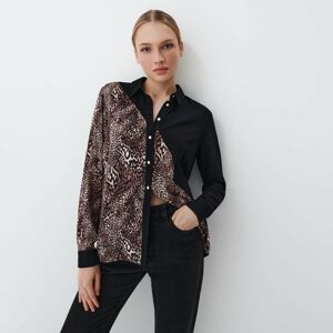 Mohito - Košile s leopardím vzorem - Černý