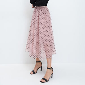 Mohito - Puntíkovaná sukně - Růžová