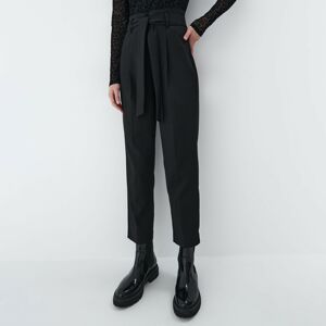 Mohito - Kalhoty s vysokým pasem - Černý