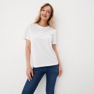 Mohito - Bavlněné tričko - Bílá