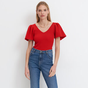 Mohito - Úpletové tričko - Červená