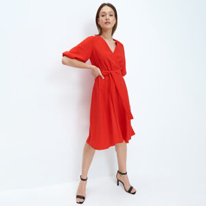 Mohito - Zavinovací šaty - Červená
