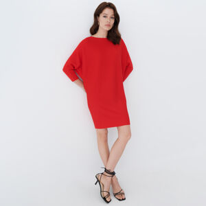Mohito - Pleteninové šaty - Červená