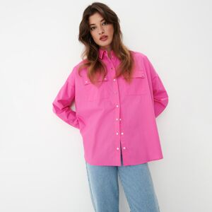 Mohito - Košile s vysokým podílem bavlny - Růžová