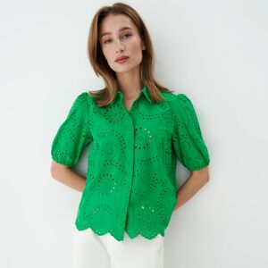 Mohito - Bavlněná košile - Zelená