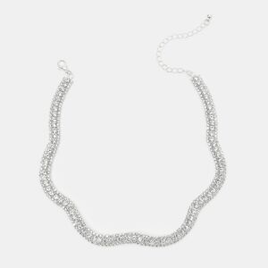 Mohito - Elegantní náhrdelník - Stříbrná