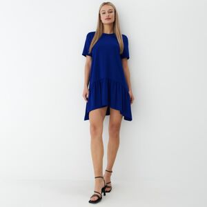Mohito - Mini šaty s volánem - Modrá