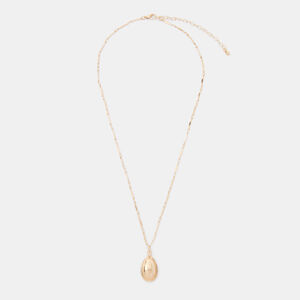 Mohito - Minimalistický náhrdelník s přívěskem - Zlatá