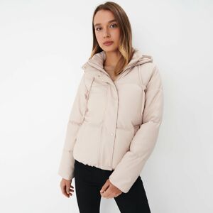 Mohito - Zimní bunda s kapucí - Béžová