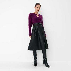 Mohito - Midi sukně s páskem - Černý