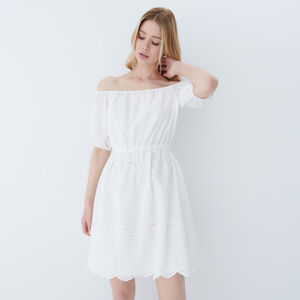Mohito - Šaty s odhalenými rameny - Bílá