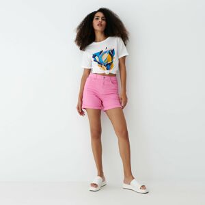 Mohito - Džínové šortky - Růžová