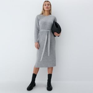 Mohito - Pletené šaty Eco Aware - Šedá