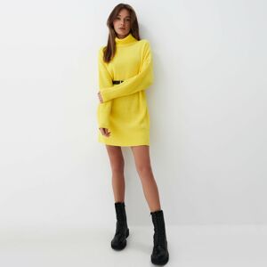 Mohito - Svetrové šaty - Žlutá