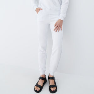 Mohito - Kalhoty s pruhy - Bílá