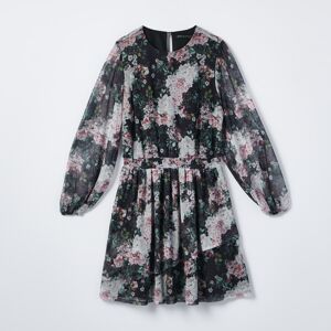 Mohito - Šaty s květinovým vzorem - Černý