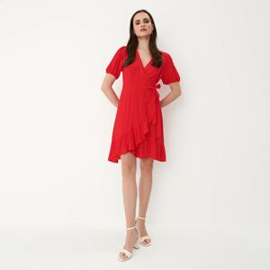 Mohito - Šaty z viskózy - Červená