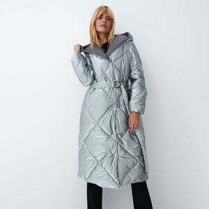 Mohito - Prošívaný kabát - Stříbrná