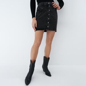 Mohito - Džínová mini sukně Eco Aware - Černý